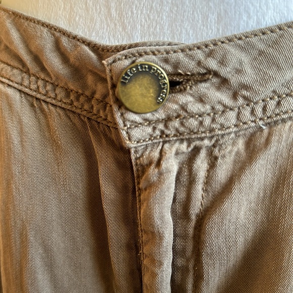 Brown Pleated Trousers Woman’s Size 27 - Picture 5 of 10
